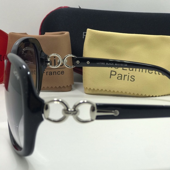 2 for 1 Summer Sale Le Chic Sunglass Black & Brown - Picture 8 of 12